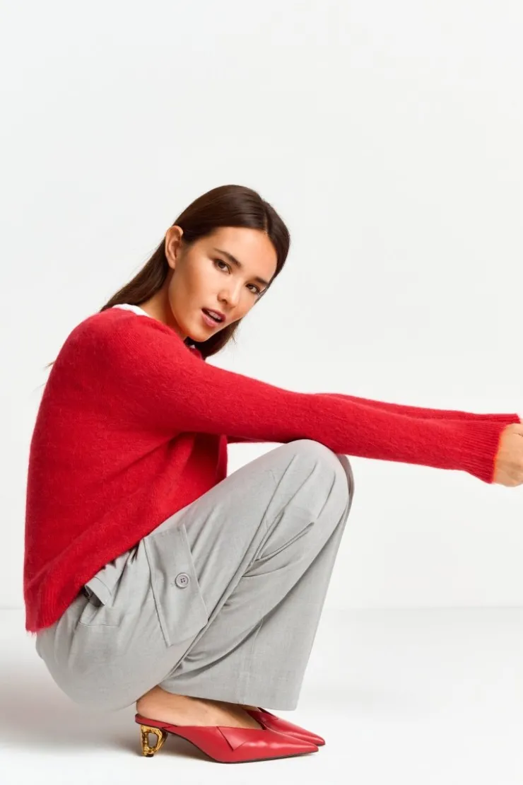 Rich & Royal Strickpullover Aus Weichem Materialmix<Damen Pullover