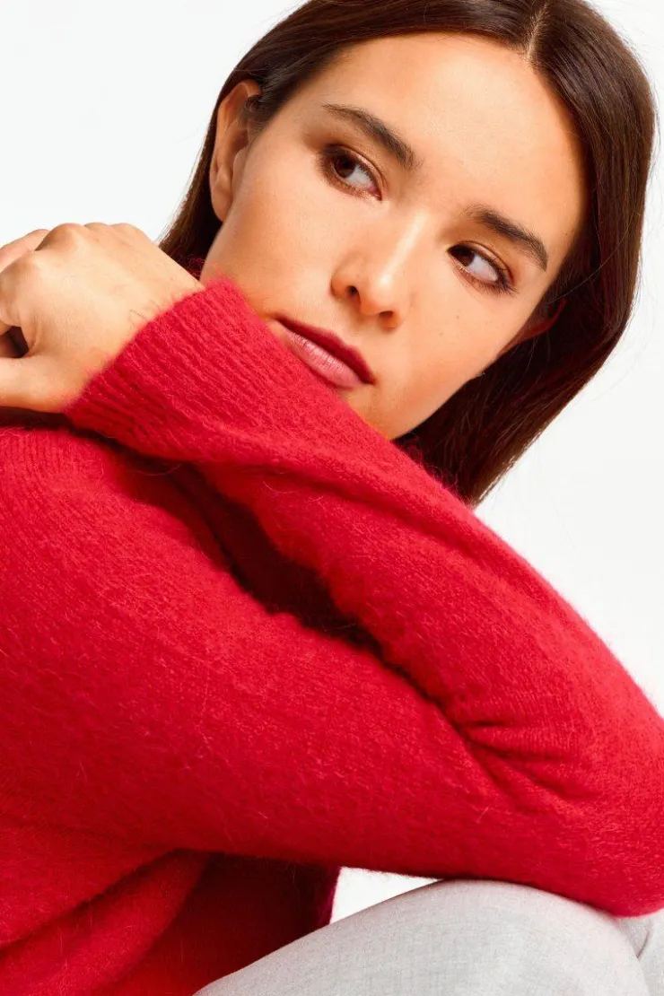 Rich & Royal Strickpullover Aus Weichem Materialmix<Damen Pullover