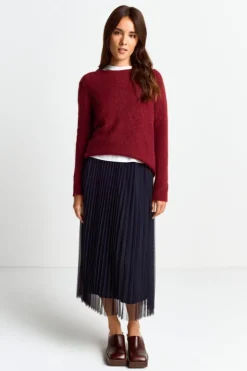 Rich & Royal Strickpullover Aus Weichem Materialmix<Damen Pullover