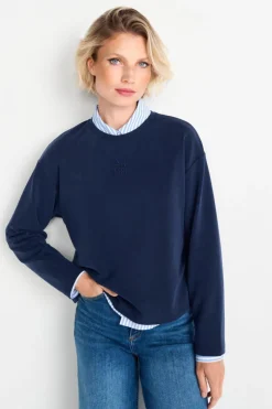 Rich & Royal Sweatshirt Aus Supersoftem Jersey<Damen Sweat