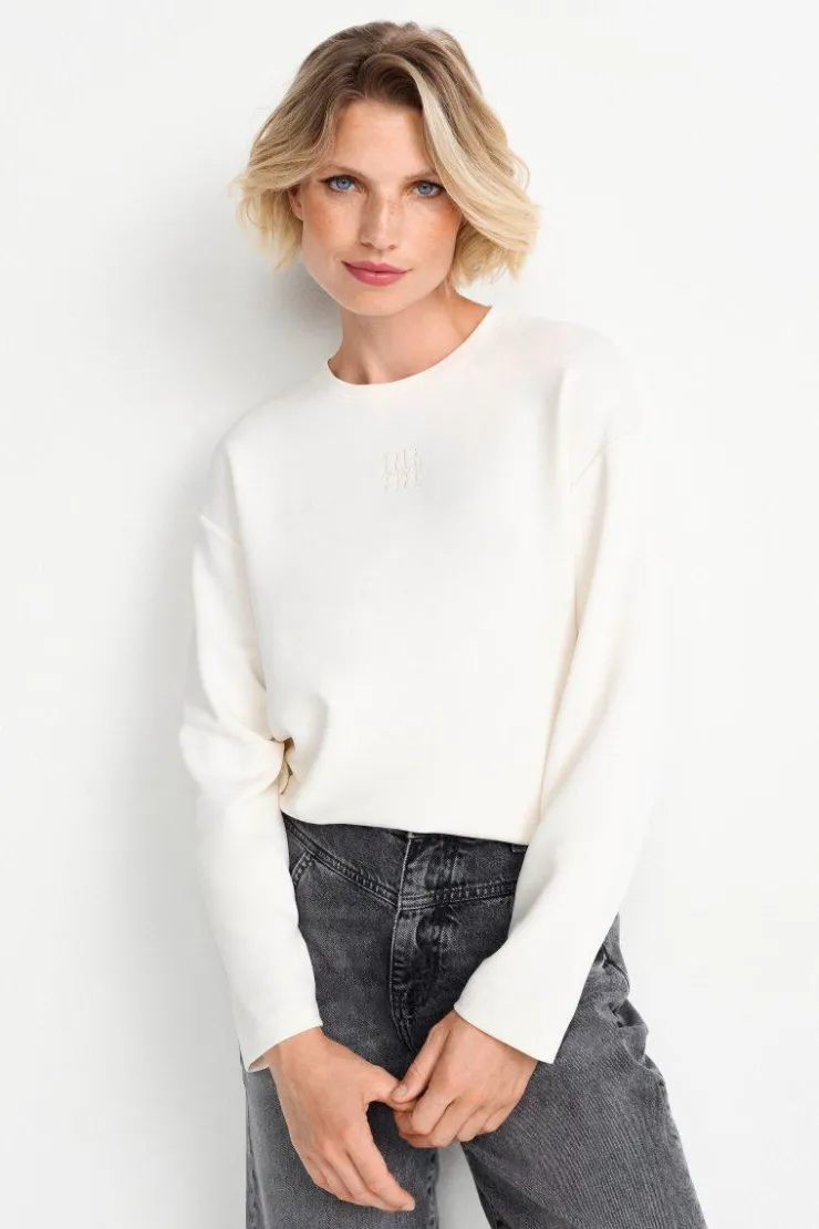 Rich & Royal Sweatshirt Aus Supersoftem Jersey<Damen Sweat