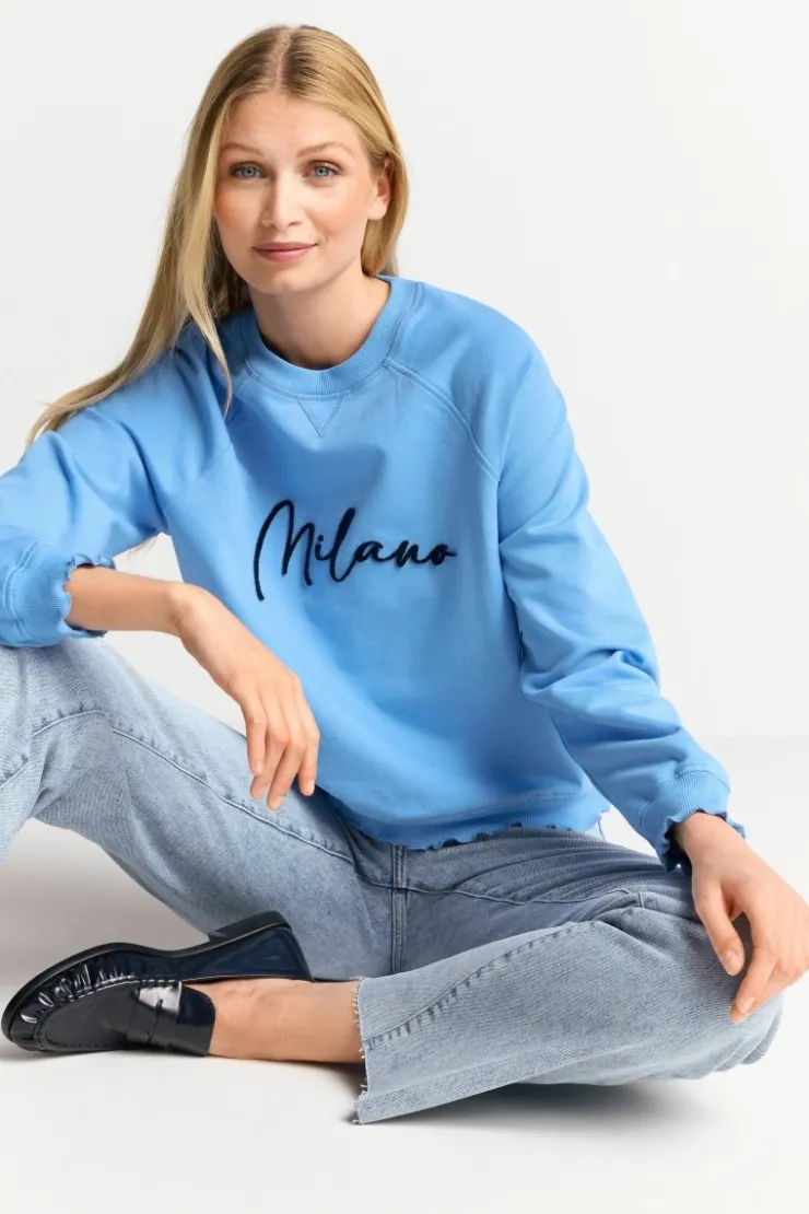 Rich & Royal Sweatshirt Mit Schriftzug<Damen Sweat