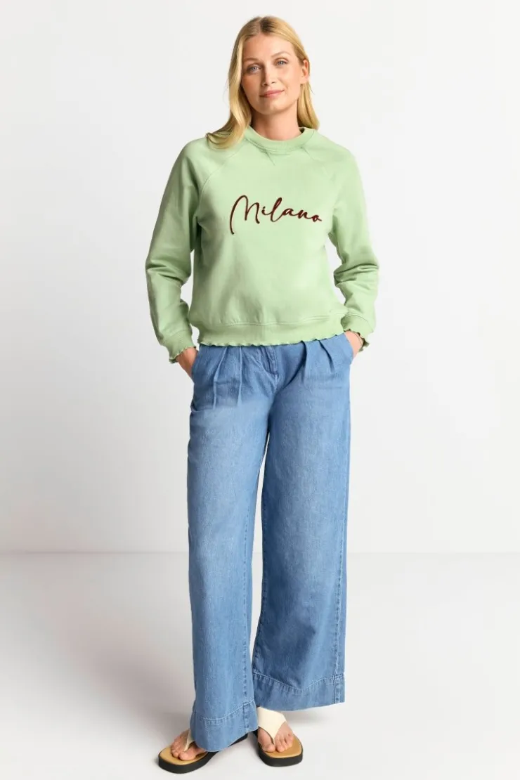 Rich & Royal Sweatshirt Mit Schriftzug<Damen Sweat