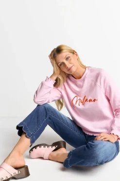 Rich & Royal Sweatshirt Mit Schriftzug<Damen Sweat