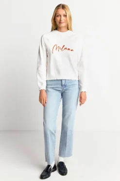 Rich & Royal Sweatshirt Mit Schriftzug<Damen Sweat