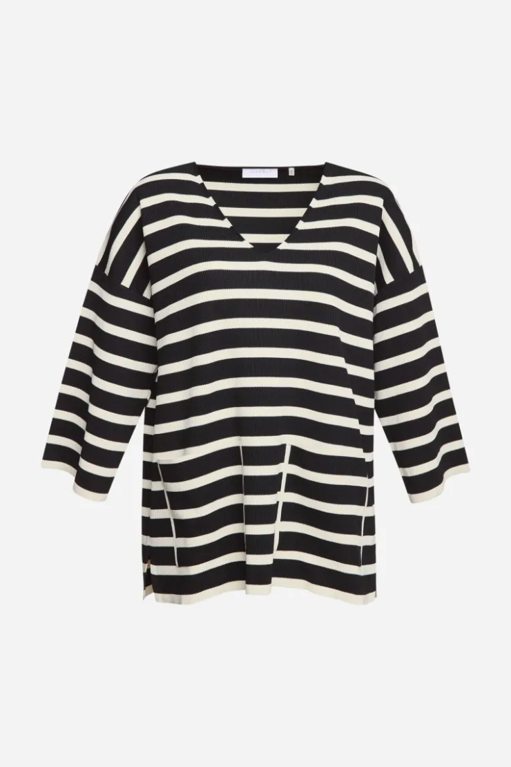 Rich & Royal Sweatshirt Mit Tiefem V-Neck<Damen Sweat