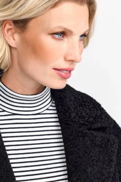 Rich & Royal Teddy-Mantel Mit Reverskragen<Damen Felljacken|Mäntel