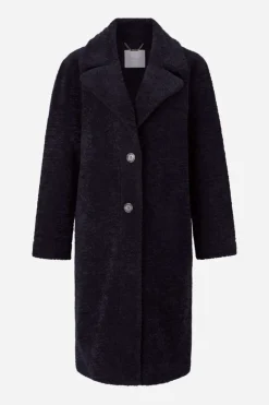 Rich & Royal Teddy-Mantel Mit Reverskragen<Damen Felljacken|Mäntel