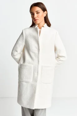 Rich & Royal Teddy-Mantel Mit Stehkragen<Damen Felljacken