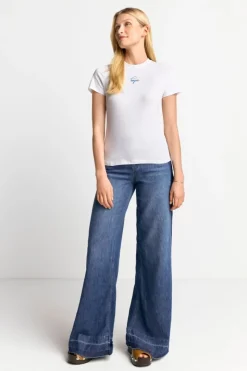 Rich & Royal T-Shirt Im Bodycon-Fit<Damen T-Shirts