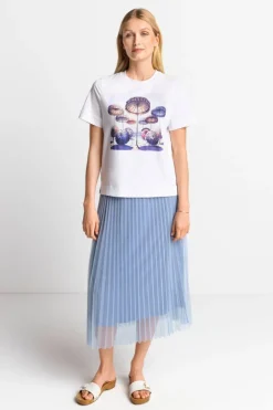 Rich & Royal T-Shirt Mit Crew-Neck<Damen T-Shirts
