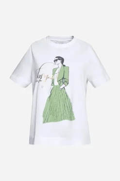 Rich & Royal T-Shirt Mit Illustrations-Print<Damen T-Shirts
