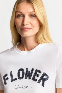 Rich & Royal T-Shirt Mit Strassverzierung<Damen T-Shirts