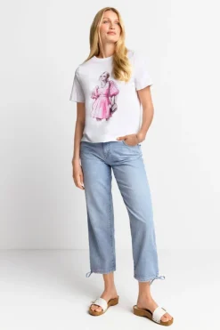 Rich & Royal T-Shirt Mit Strassverzierung<Damen T-Shirts