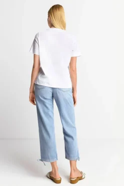 Rich & Royal T-Shirt Mit Strassverzierung<Damen T-Shirts
