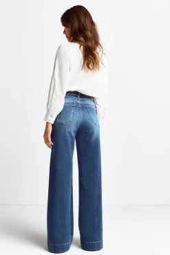 Rich & Royal Wide Leg Denim Mit Hoher Taille<Damen Wide Leg